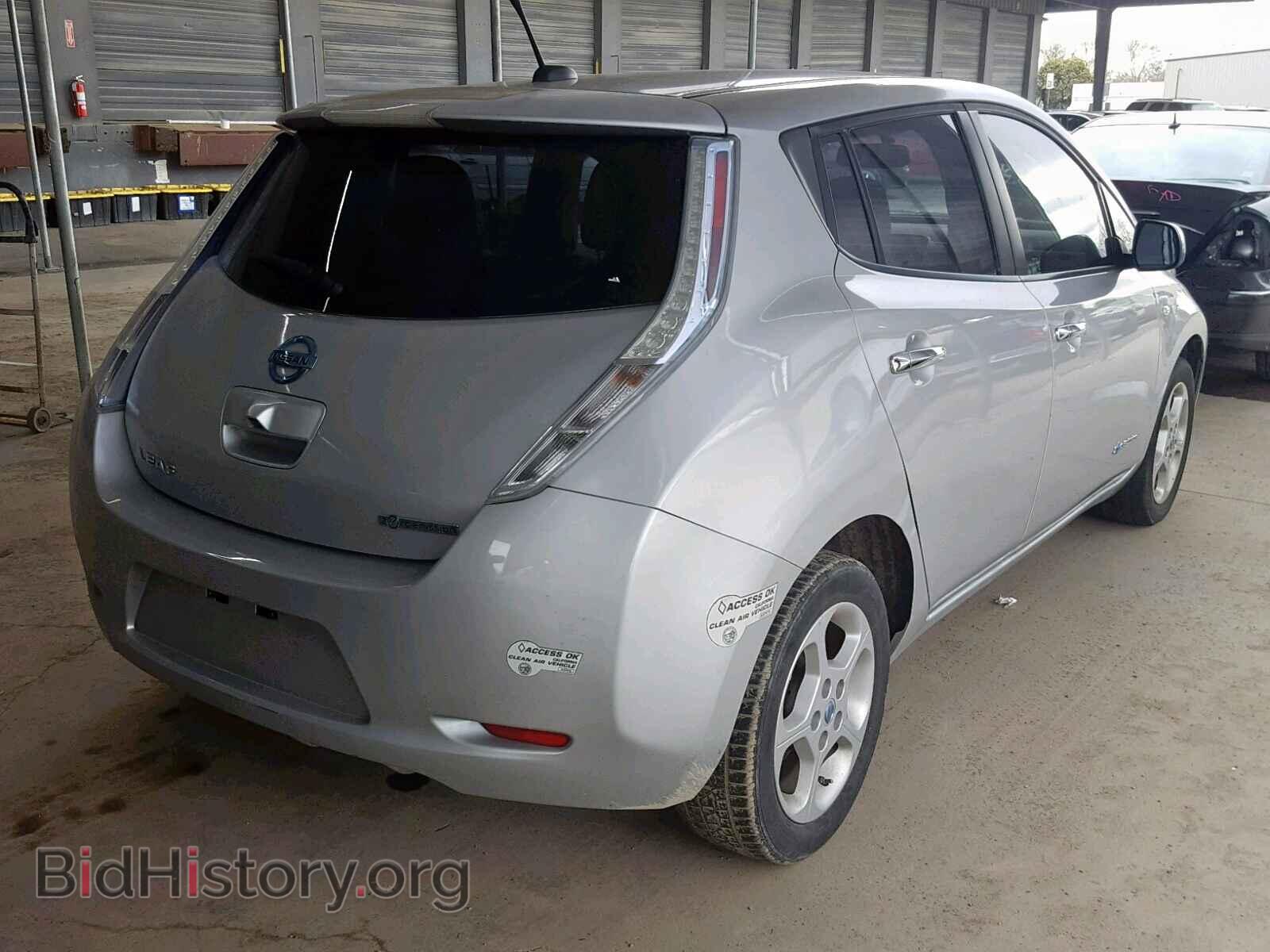 2012 NISSAN LEAF - VIN: JN1AZ0CP5CT024898 - Фото 4