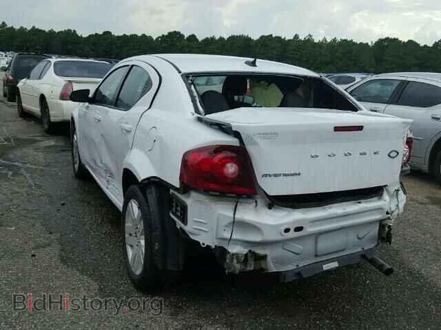 2013 DODGE AVENGER - VIN: 1C3CDZAB4DN756238 - Фото 3