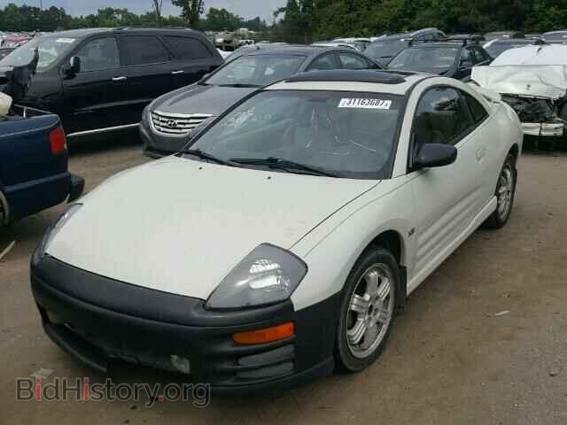 2001 MITSUBISHI ECLIPSE - VIN: 4A3AC54H41E177533 - Фото 2