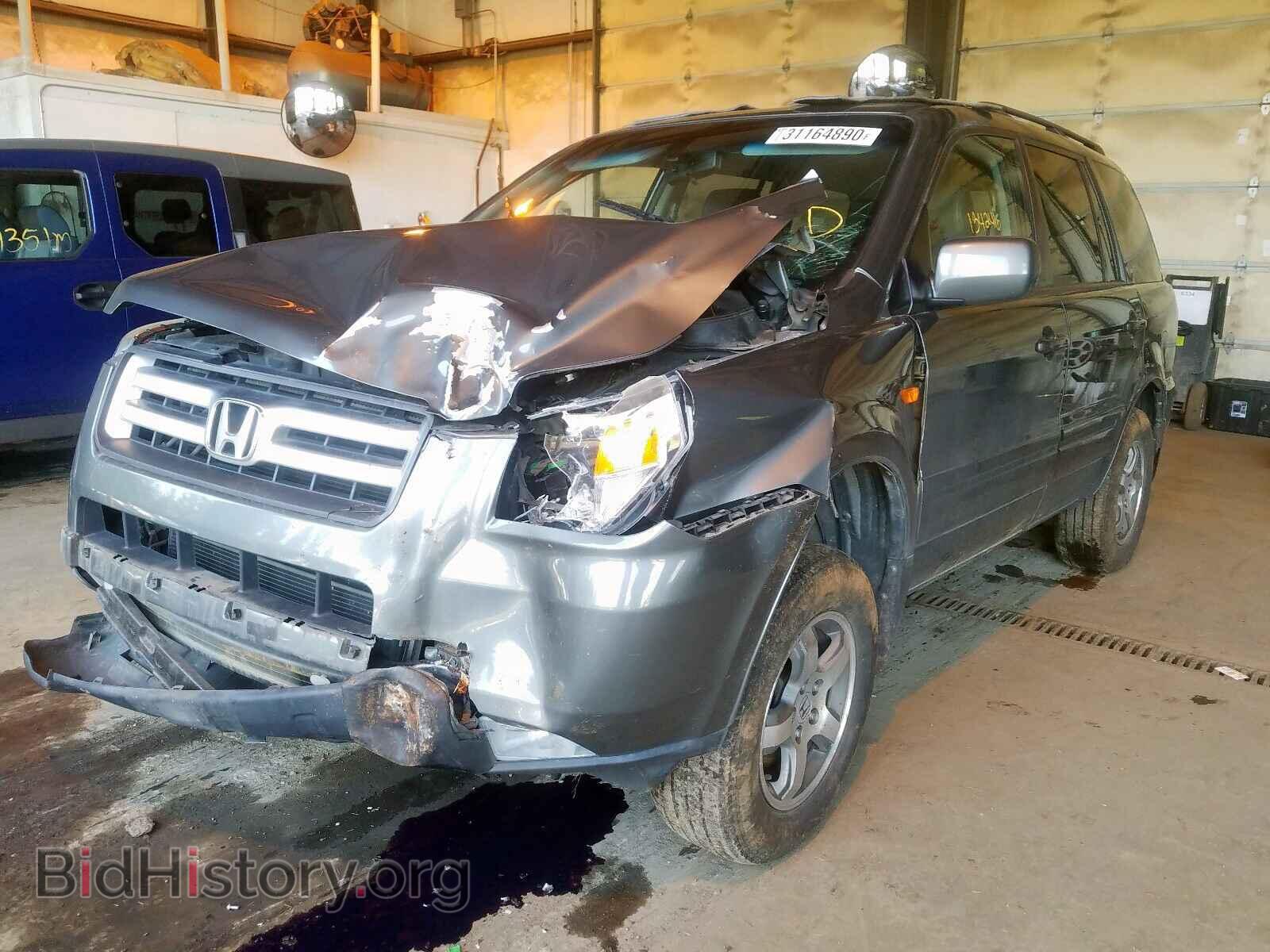 2008 HONDA PILOT - VIN: 5FNYF18518B049115 - Фото 2