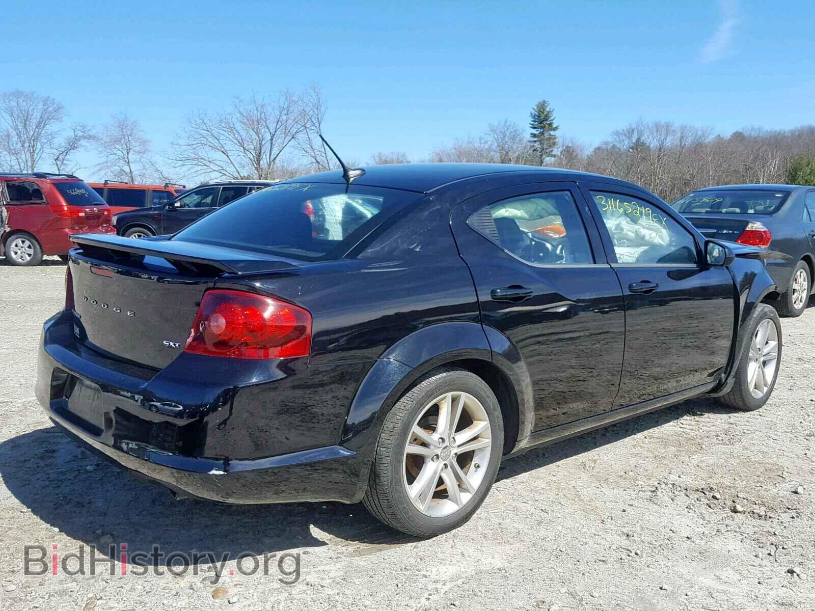 2012 DODGE AVENGER - VIN: 1C3CDZCB4CN217923 - Фото 4
