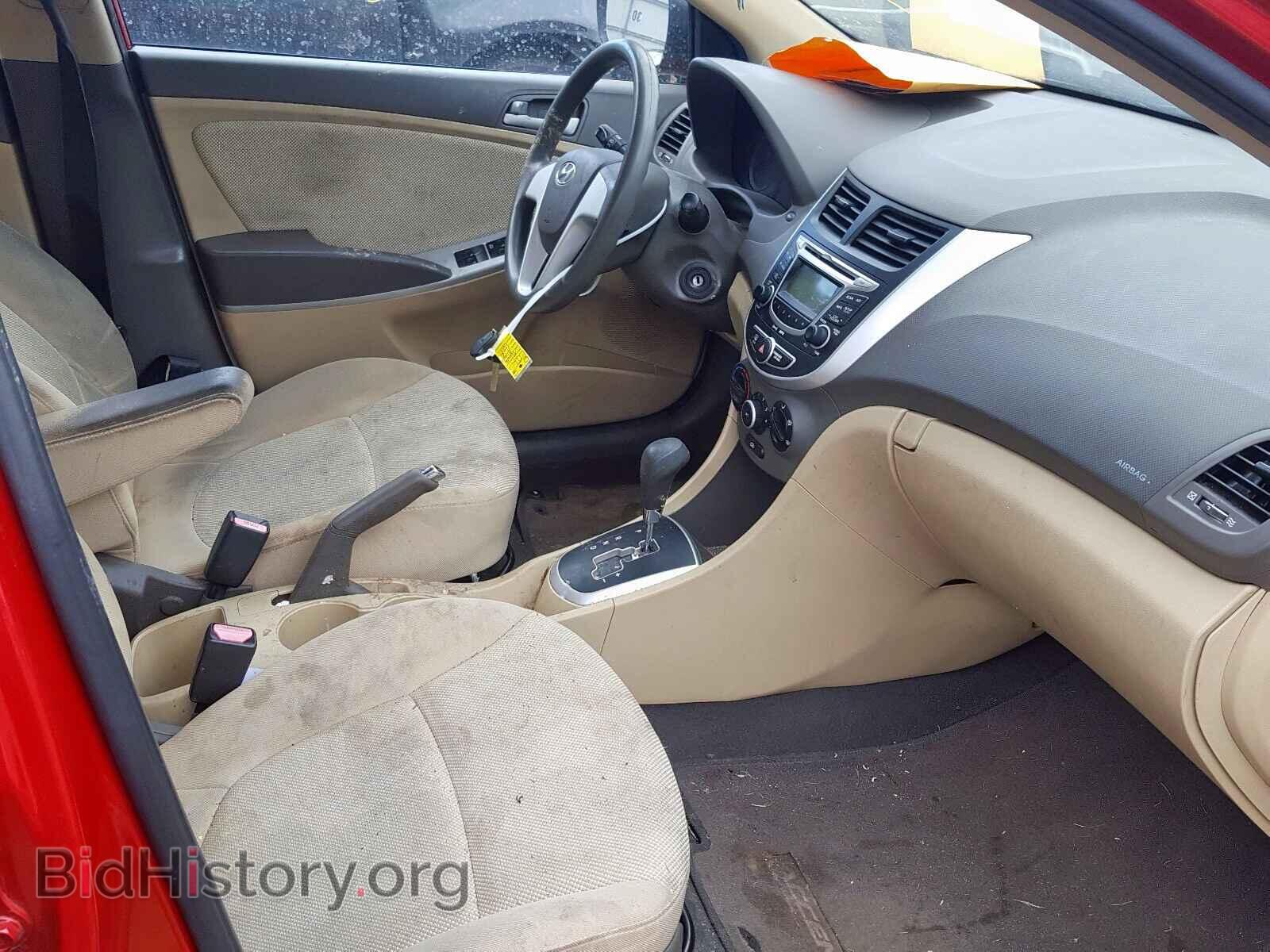 2012 HYUNDAI ACCENT - VIN: KMHCT4DEXCU125179 - Фото 5