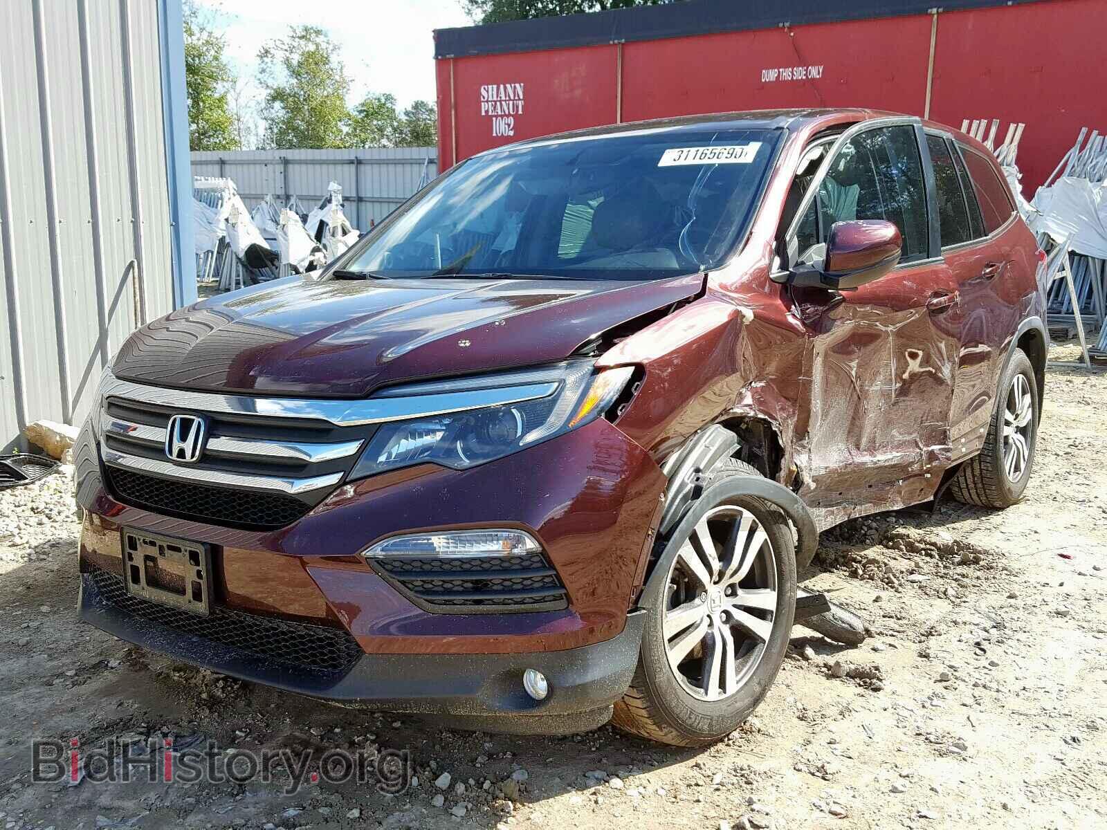 2016 HONDA PILOT EX - VIN: 5FNYF5H33GB024754 - Photo 2