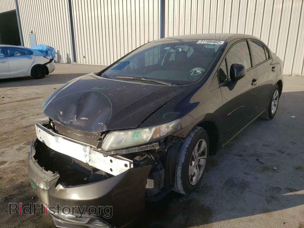2013 HONDA CIVIC - VIN: 19XFB2F53DE011851 - Фото 2