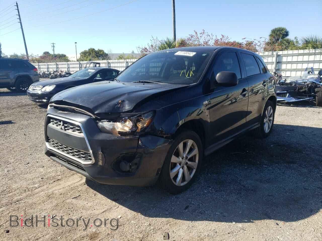 2014 MITSUBISHI OUTLANDER - VIN: 4A4AP3AUXEE012288 - Фото 2
