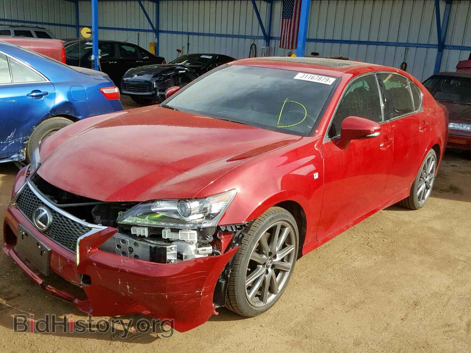 2015 LEXUS GS350 - VIN: JTHCE1BL8FA004911 - Фото 2