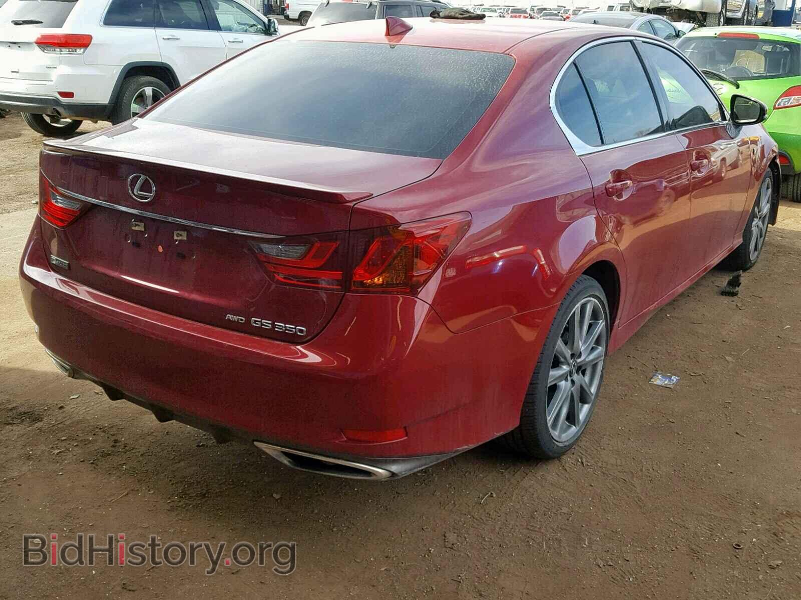 2015 LEXUS GS350 - VIN: JTHCE1BL8FA004911 - Фото 4