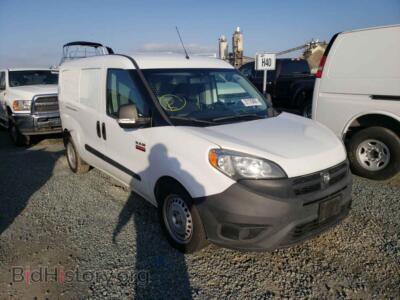 2015 RAM PROMASTER, белый — VIN ZFBERFAT3F6A83572, Copart