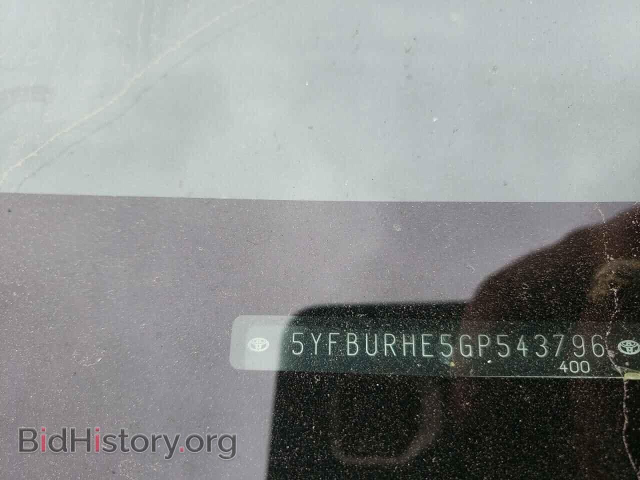 2016 TOYOTA COROLLA - VIN: 5YFBURHE5GP543796 - Photo 10