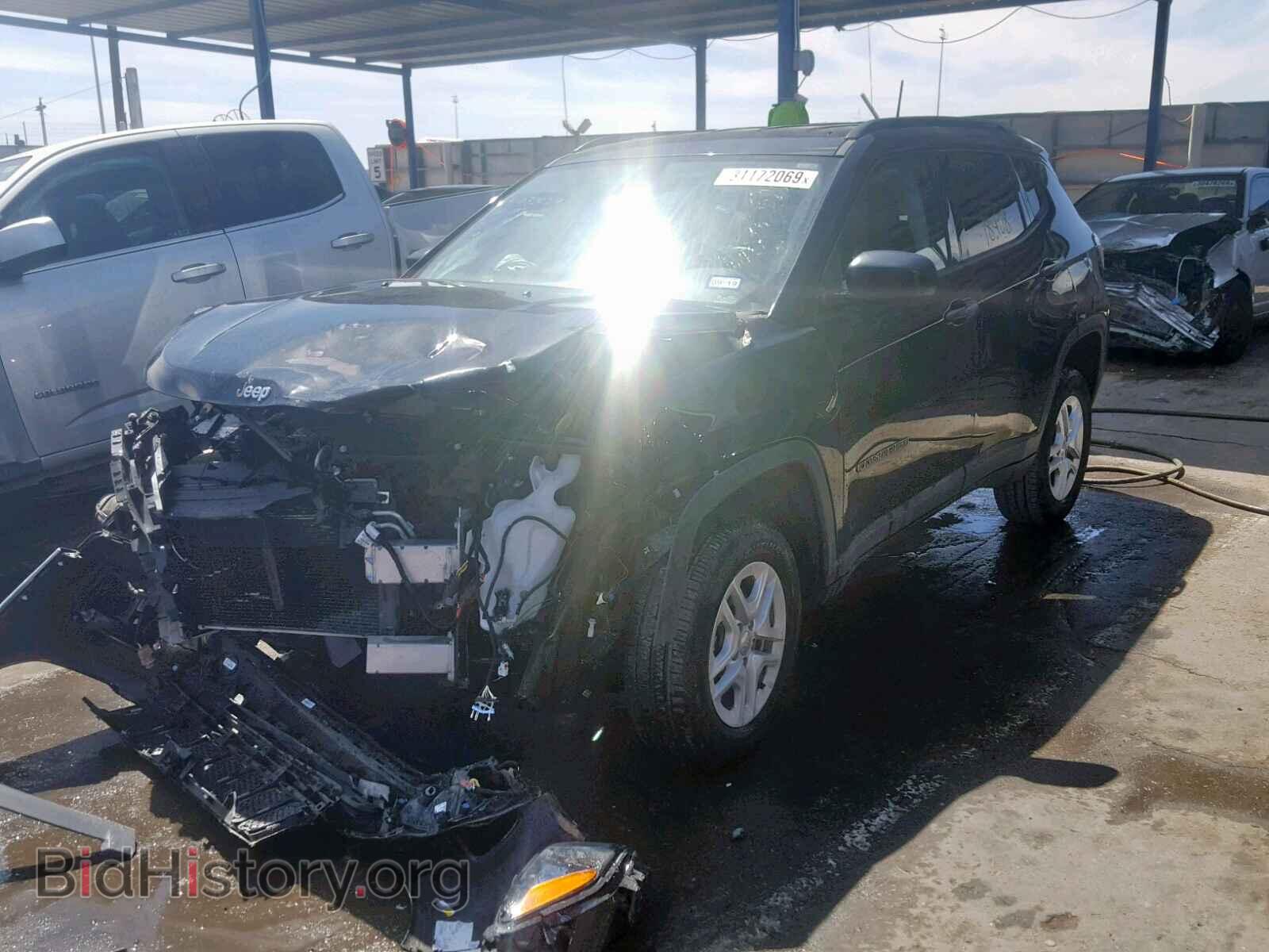 2018 JEEP COMPASS SP - VIN: 3C4NJDAB1JT100929 - Photo 2