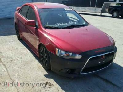 2011 Mitsubishi LANCER Lancer GTS, burgundy — VIN JA32U8FW6BU002997, Copart
