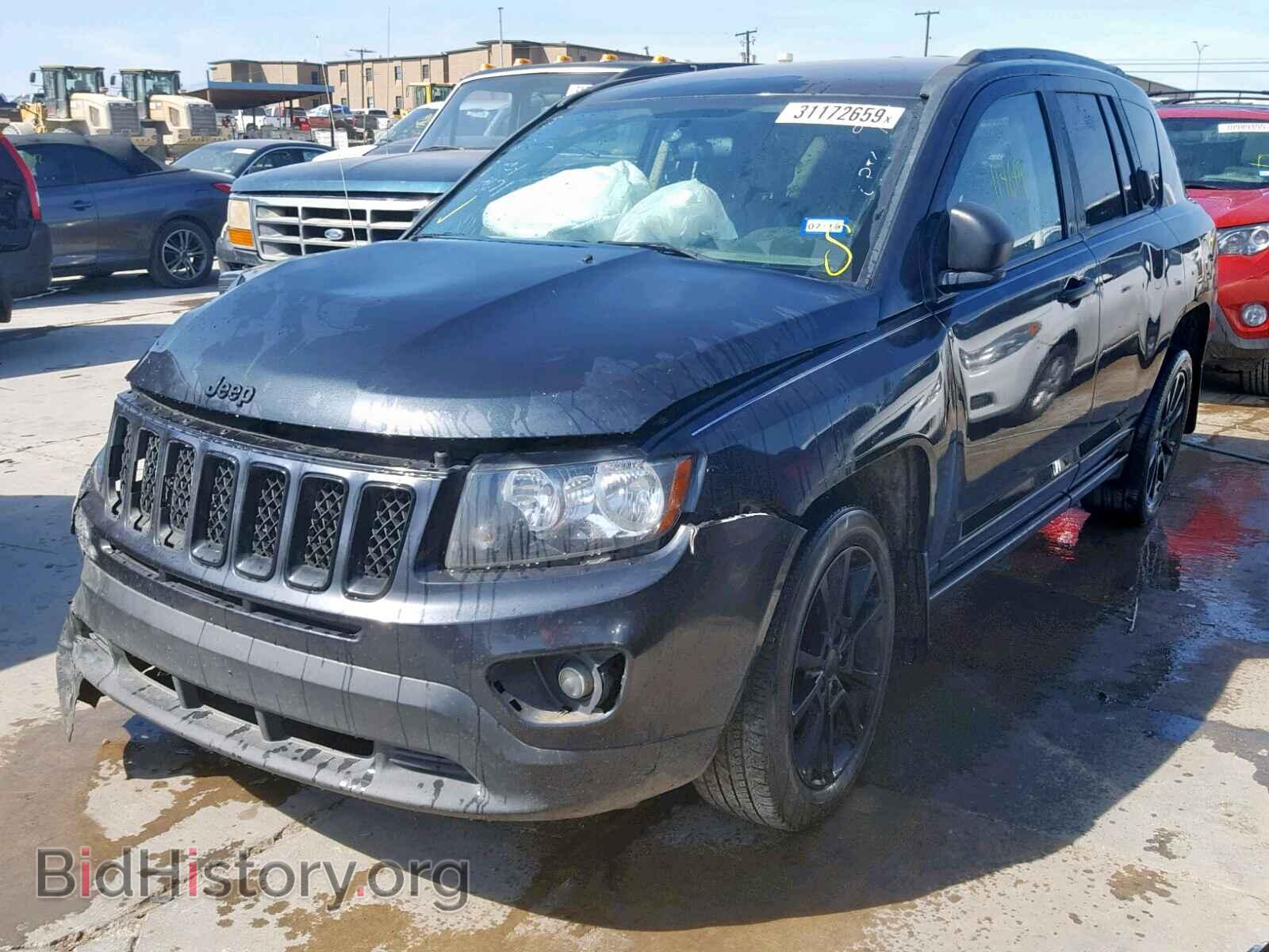 2014 JEEP COMPASS SP - VIN: 1C4NJCBA7ED769671 - Фото 2