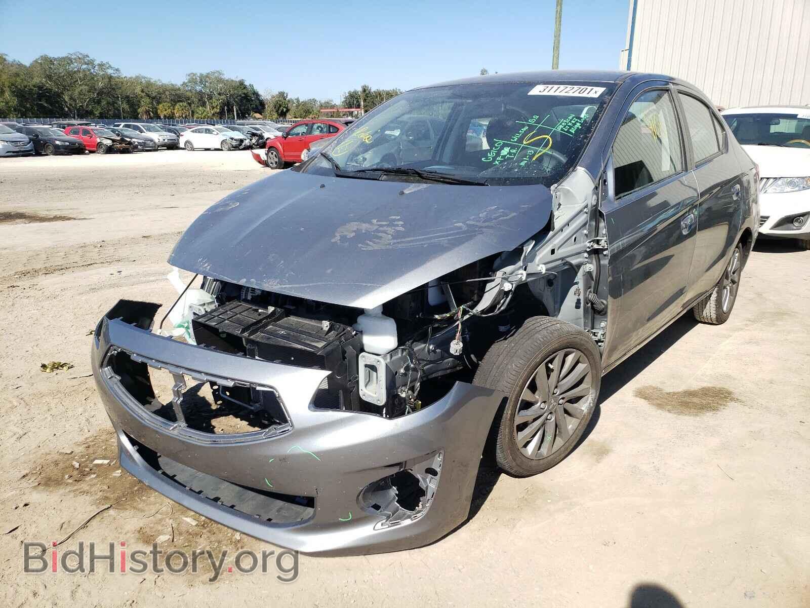 2019 MITSUBISHI MIRAGE - VIN: ML32F3FJ5KHF07057 - Фото 2
