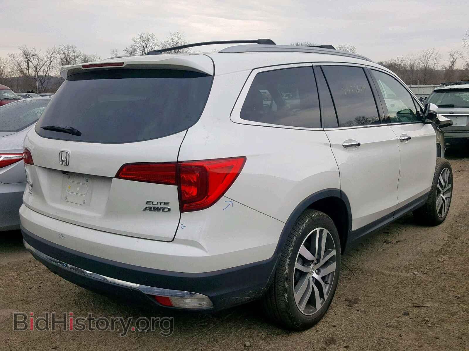 2017 HONDA PILOT ELIT - VIN: 5FNYF6H07HB069399 - Фото 4