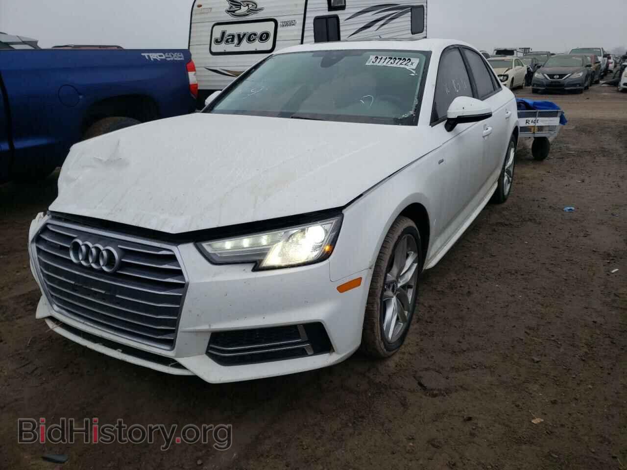 2017 AUDI A4 - VIN: WAUDNAF49HN044142 - Фото 2