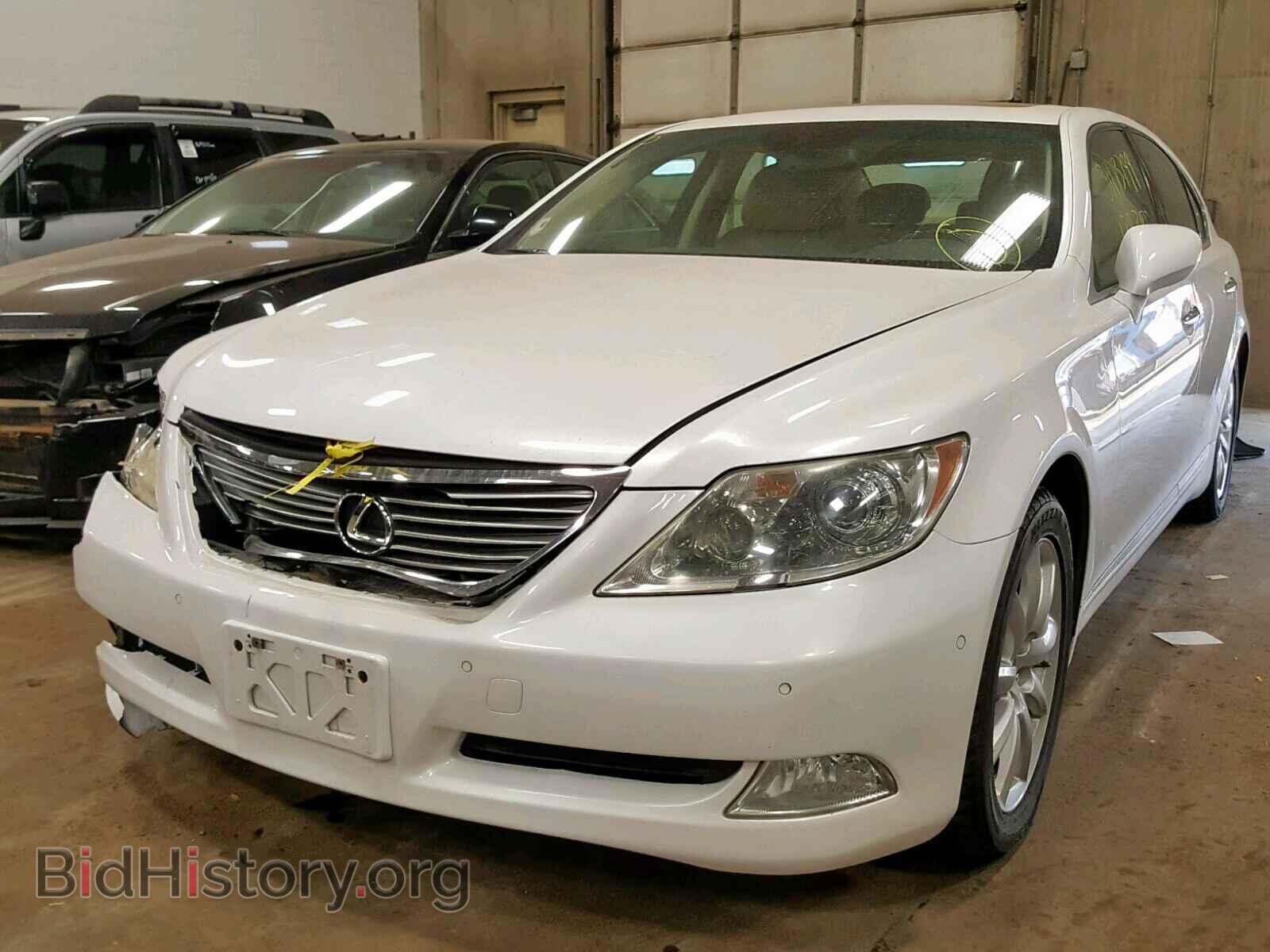 2007 LEXUS LS460 - VIN: JTHBL46F075043848 - Фото 2