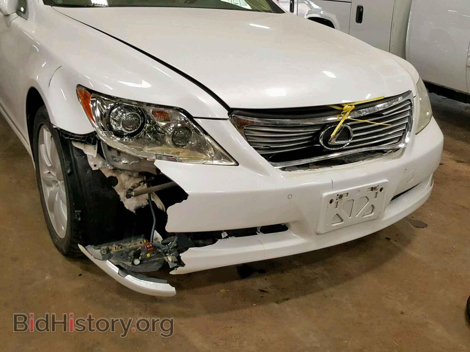 2007 LEXUS LS460 - VIN: JTHBL46F075043848 - Фото 9