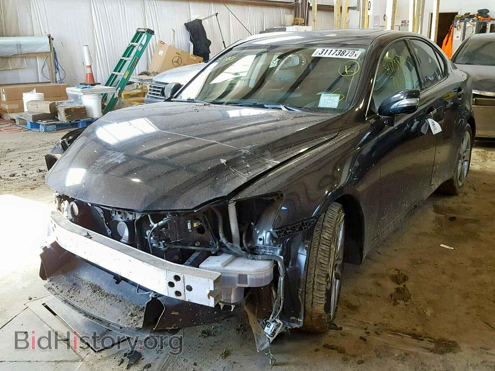 2011 LEXUS IS 250 - VIN: JTHBF5C20B2101255 - Фото 2