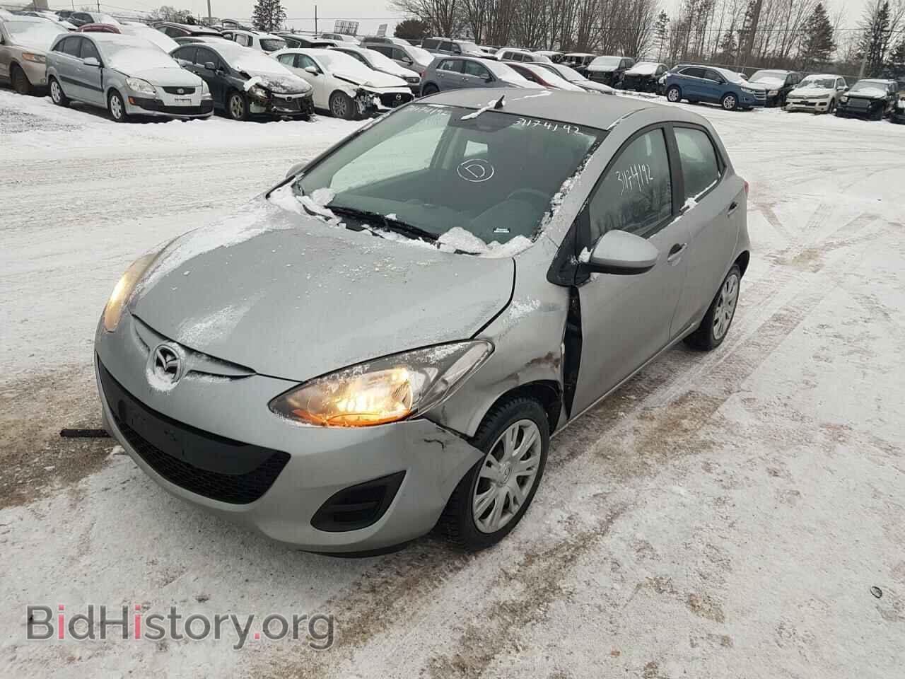 2011 MAZDA 2 - VIN: JM1DE1HY1B0106821 - Фото 2