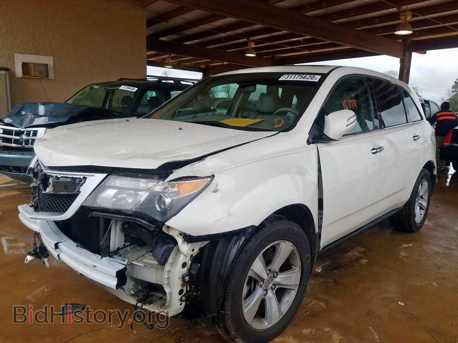 2011 ACURA MDX - VIN: 2HNYD2H61BH510071 - Фото 2