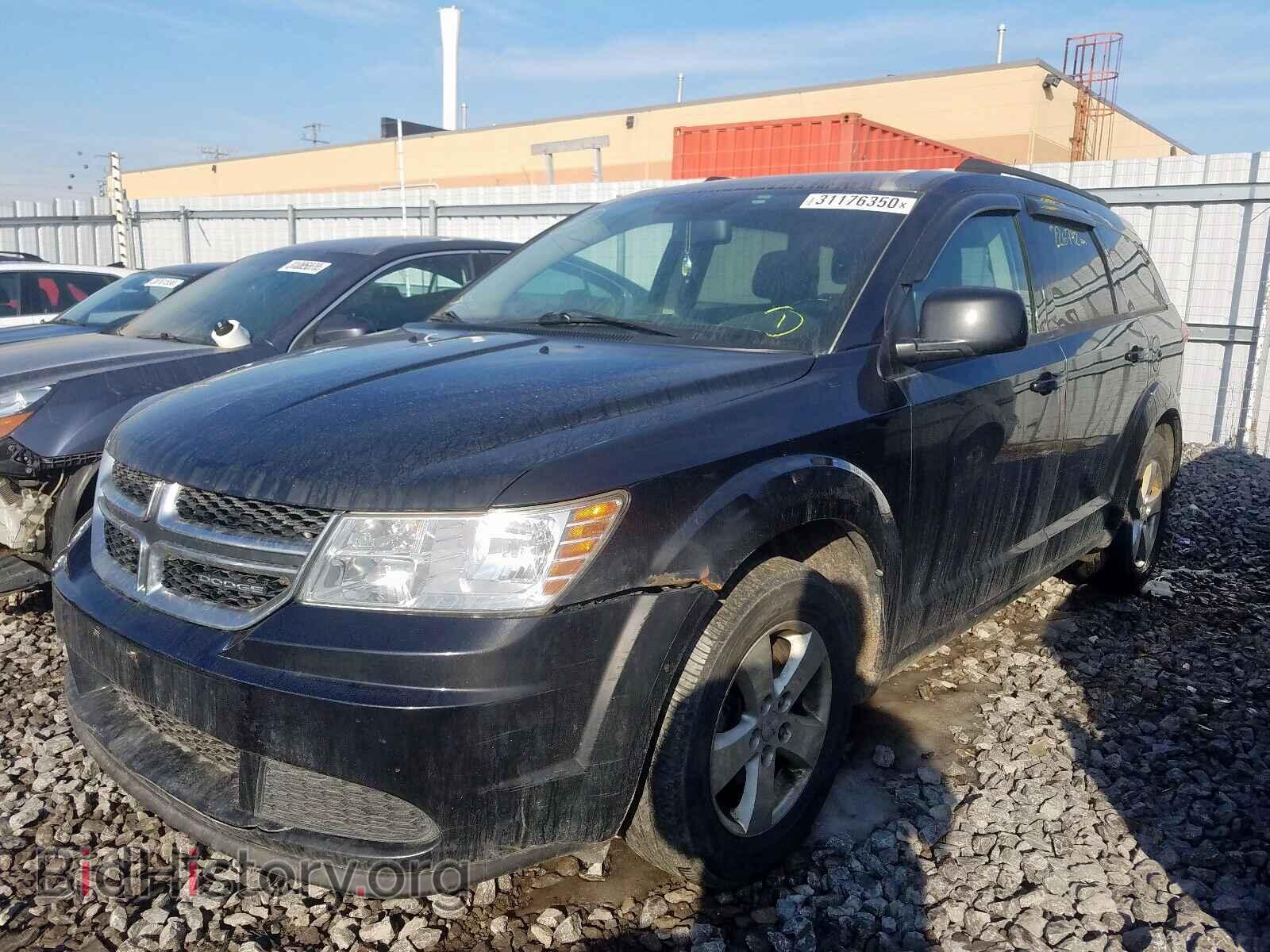 2011 DODGE JOURNEY - VIN: 3D4PG4FB9BT510723 - Фото 2