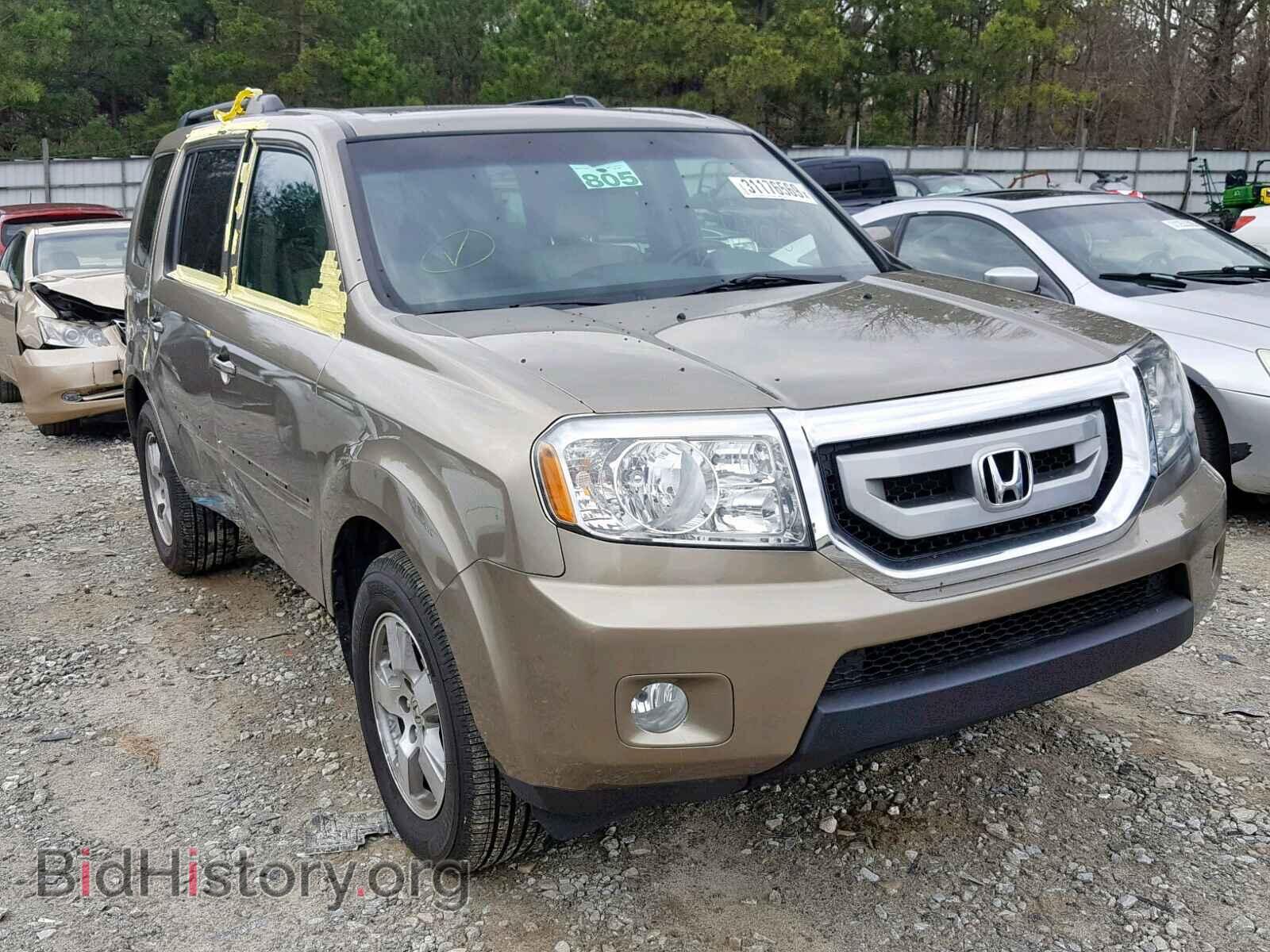 Фотография 5FNYF3H55BB049556 - HONDA PILOT EXL 2011