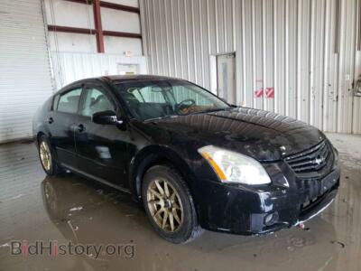 2007 Nissan MAXIMA Maxima SE, black — VIN 1N4BA41E07C823341, Copart