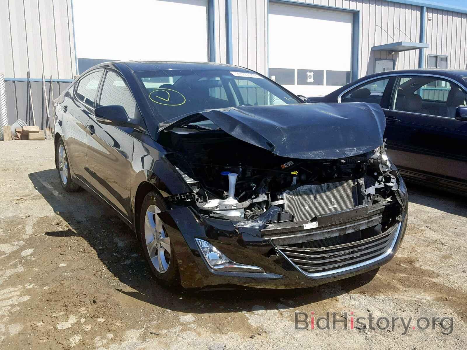 Photo 5NPDH4AEXGH735447 - HYUNDAI ELANTRA 2016