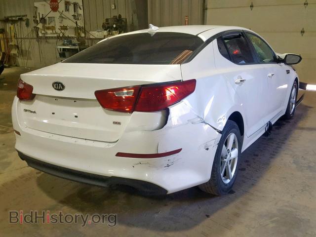 2015 KIA OPTIMA LX - VIN: KNAGM4A71F5628342 - Фото 4