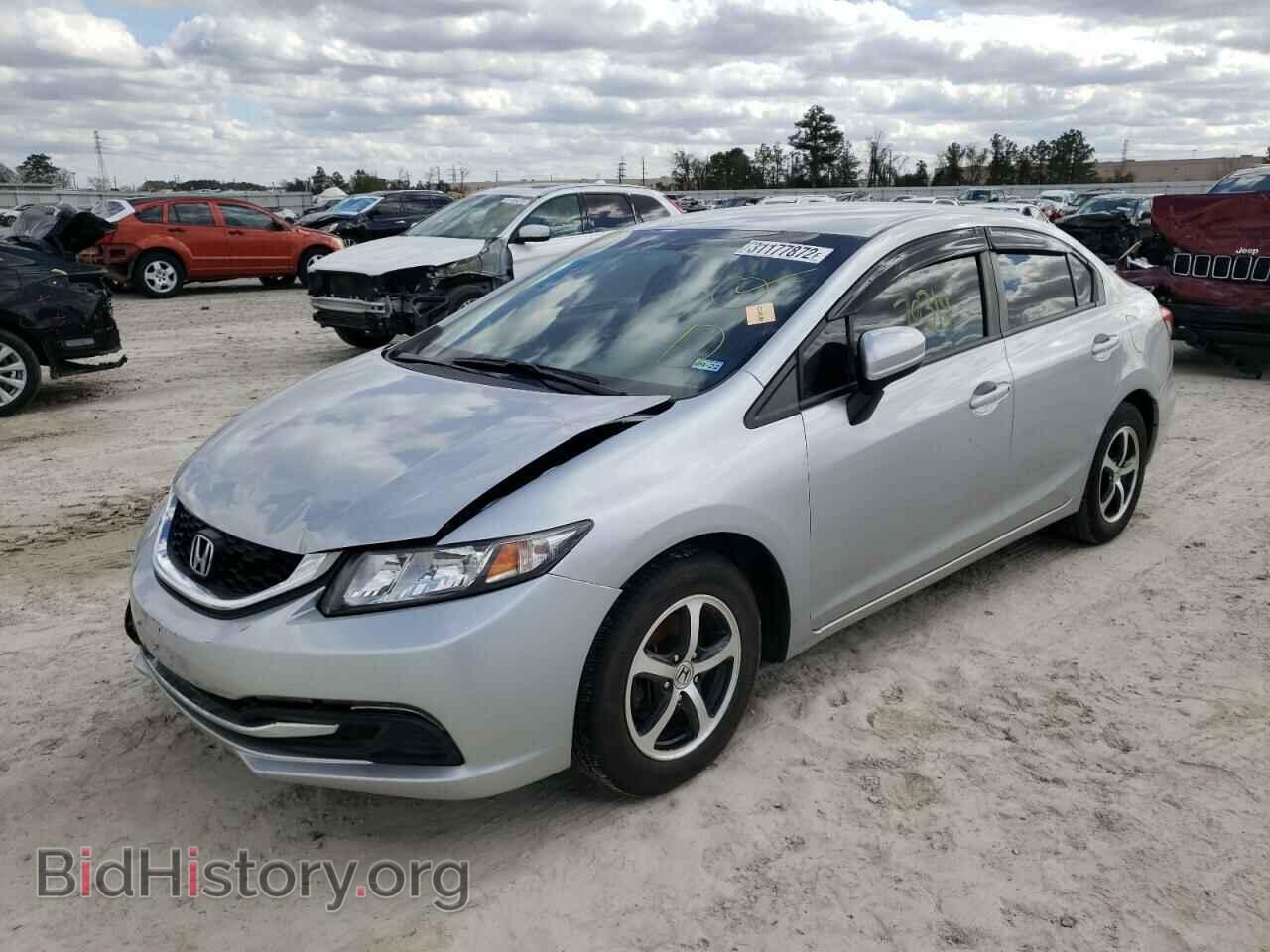2015 HONDA CIVIC - VIN: 19XFB2F78FE287561 - Фото 2
