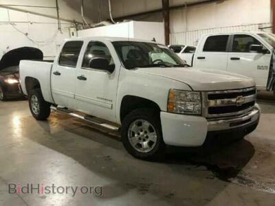 2010 Chevrolet SILVERADO, white — VIN 3GCRCSE01AG158749, Copart
