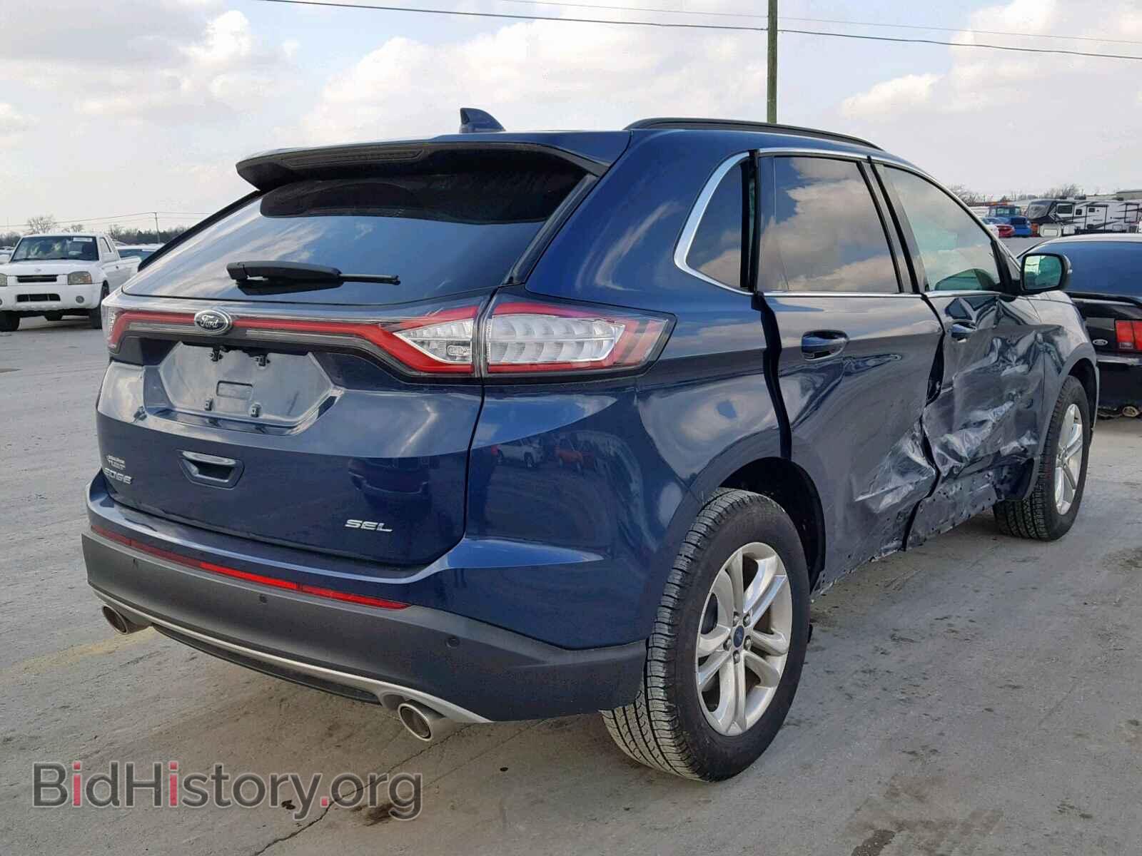 2017 FORD EDGE SEL - VIN: 2FMPK3J89HBB02224 - Photo 4