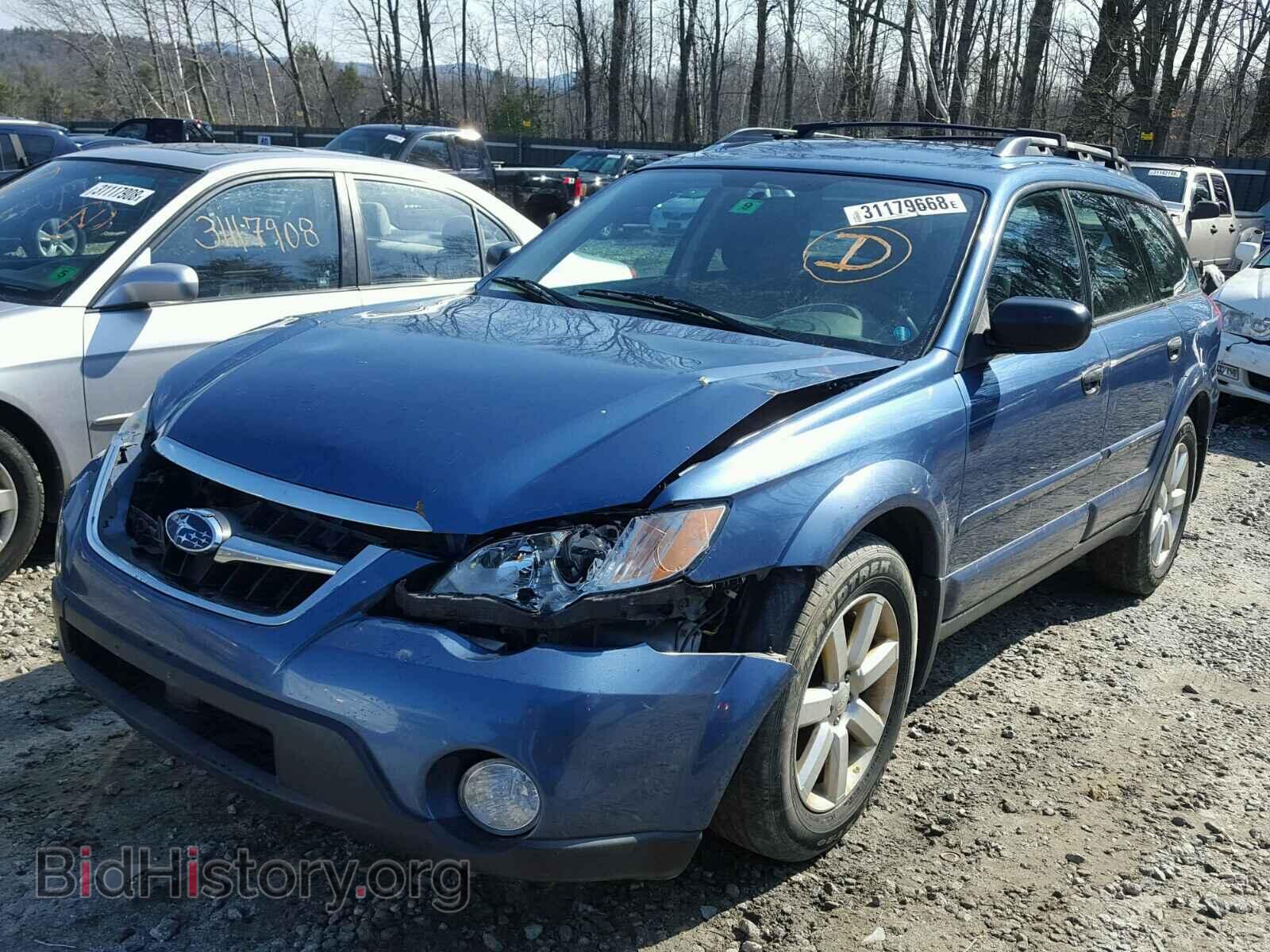 2008 SUBARU OUTBACK - VIN: 4S4BP61C886357303 - Фото 2