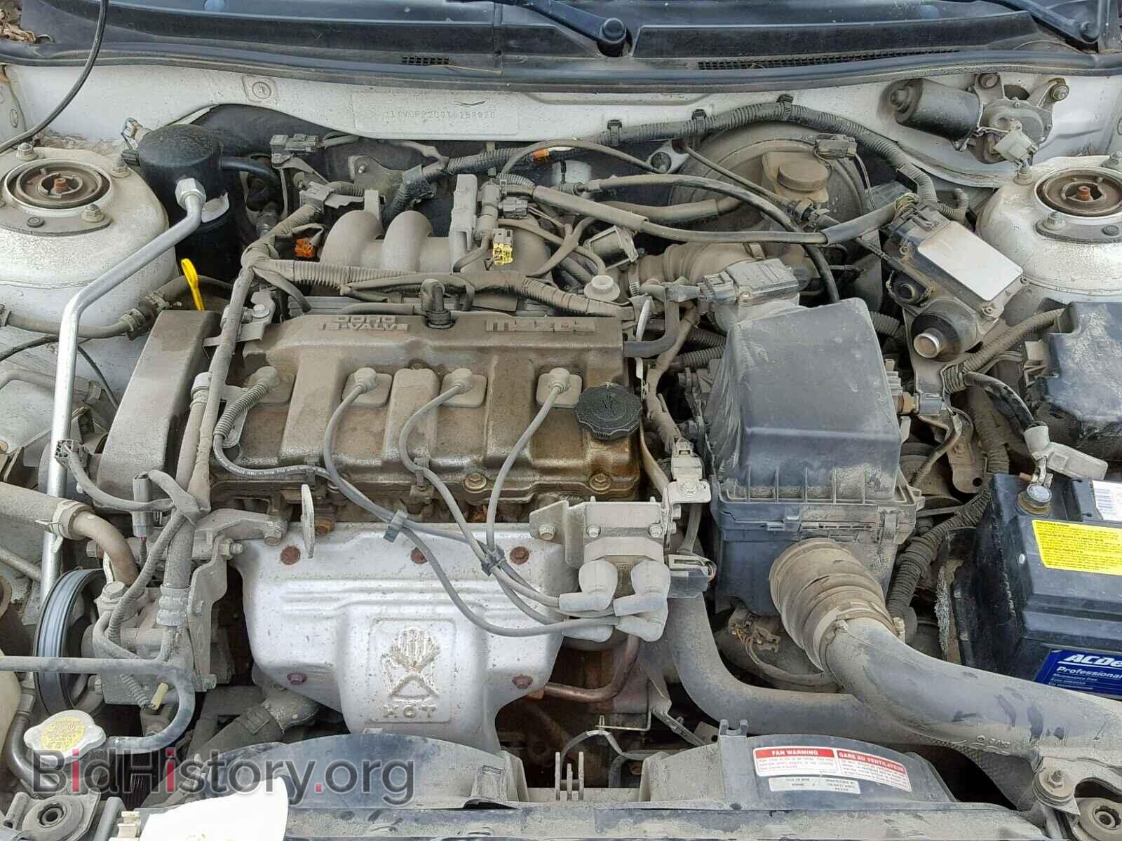 2000 MAZDA 626 - VIN: 1YVGF22C0Y5158928 - Фото 7