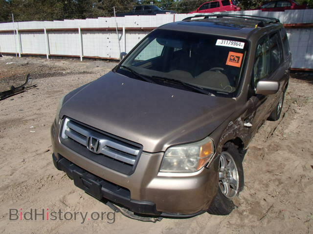 2006 HONDA PILOT - VIN: 5FNYF18646B010315 - Фото 2