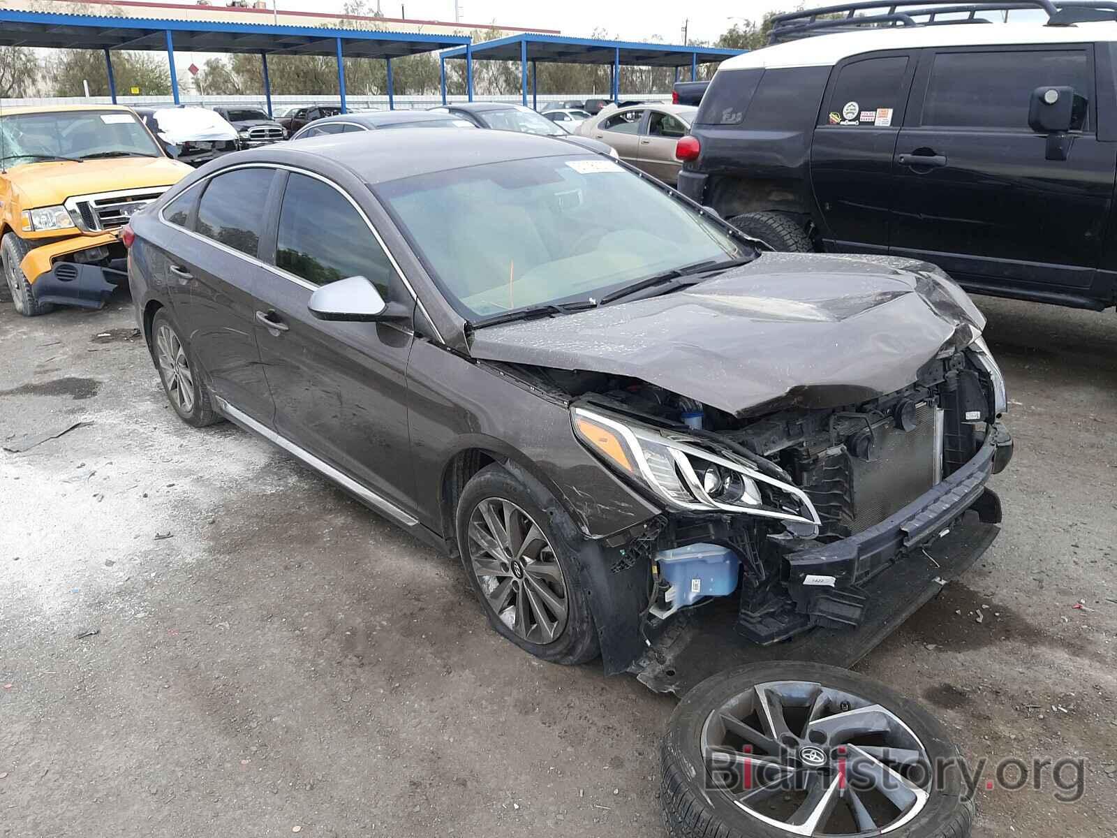 Photo 5NPE34AFXHH444492 - HYUNDAI SONATA 2017