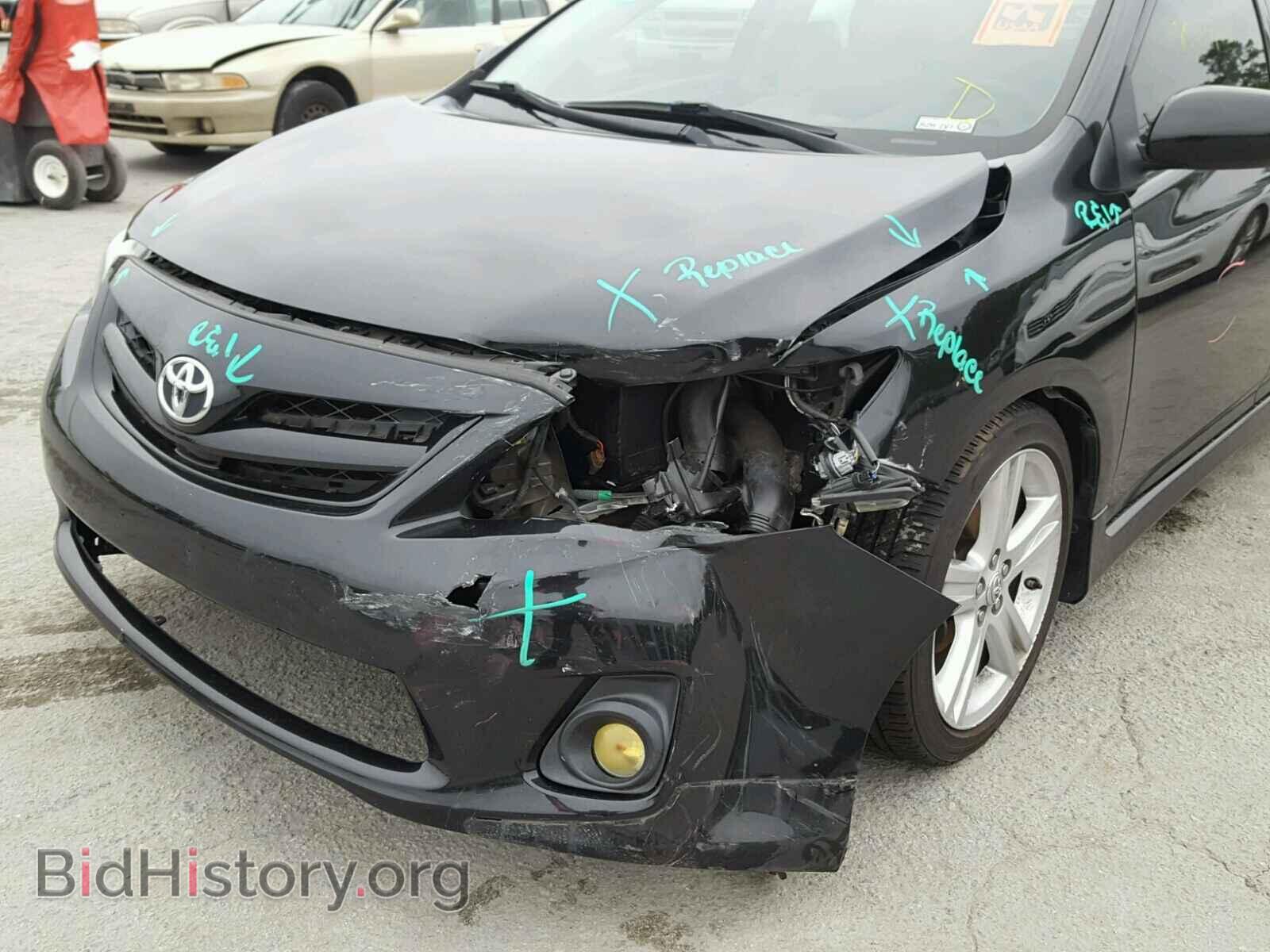 2013 TOYOTA COROLLA BA - VIN: 5YFBU4EEXDP109490 - Фото 9