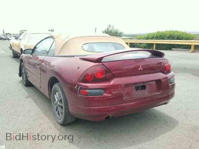 2001 MITSUBISHI ECLIPSE - VIN: 4A3AE45G01E174414 - Фото 3