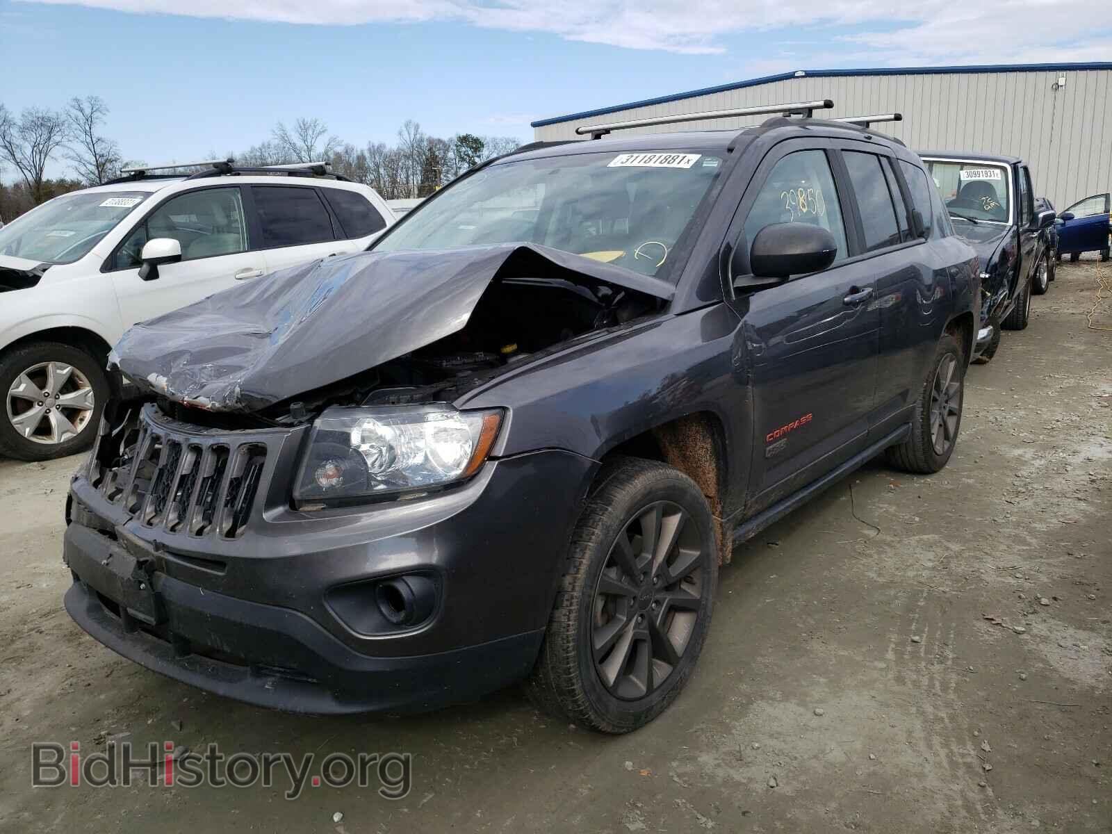 2017 JEEP COMPASS - VIN: 1C4NJCBB6HD131540 - Фото 2