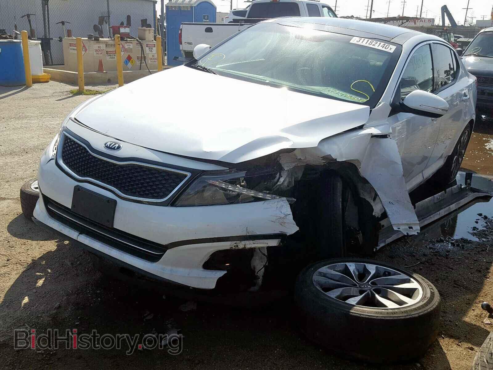 2014 KIA OPTIMA - VIN: 5XXGR4A69EG266945 - Фото 2