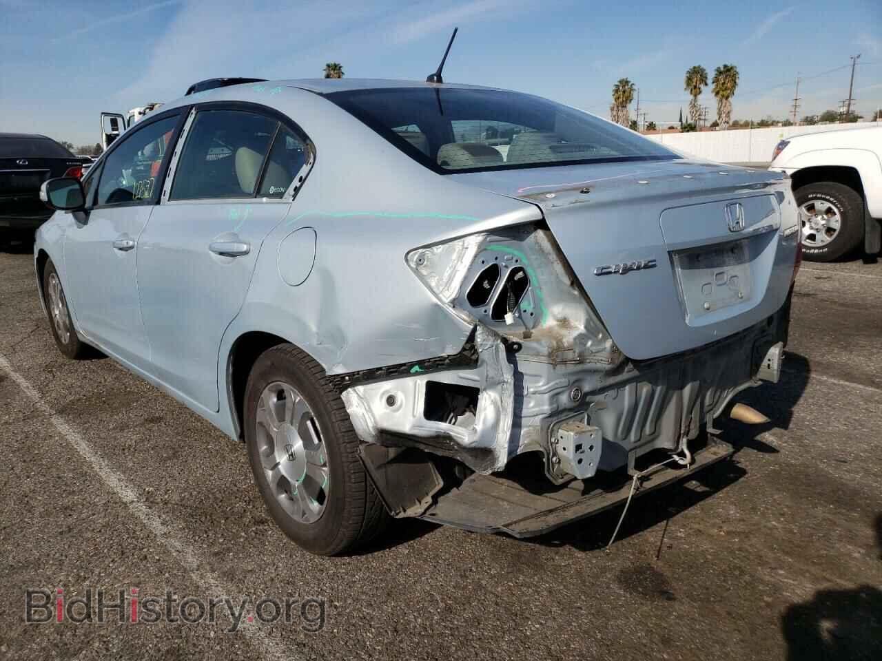 2012 HONDA CIVIC - VIN: JHMFB4F20CS000477 - Фото 3