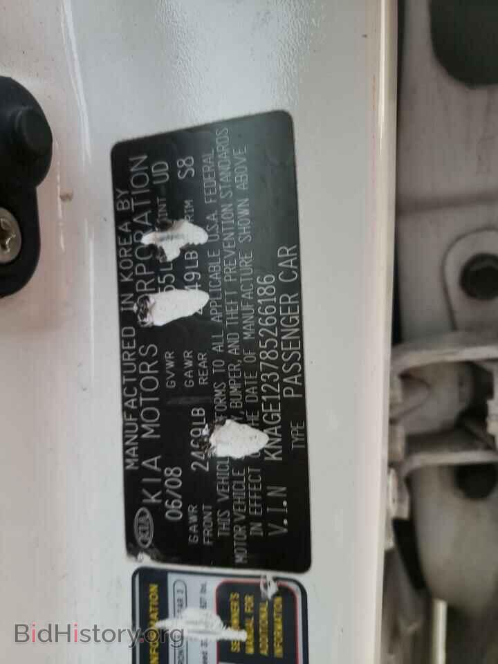 2008 KIA OPTIMA - VIN: KNAGE123785266186 - Photo 10