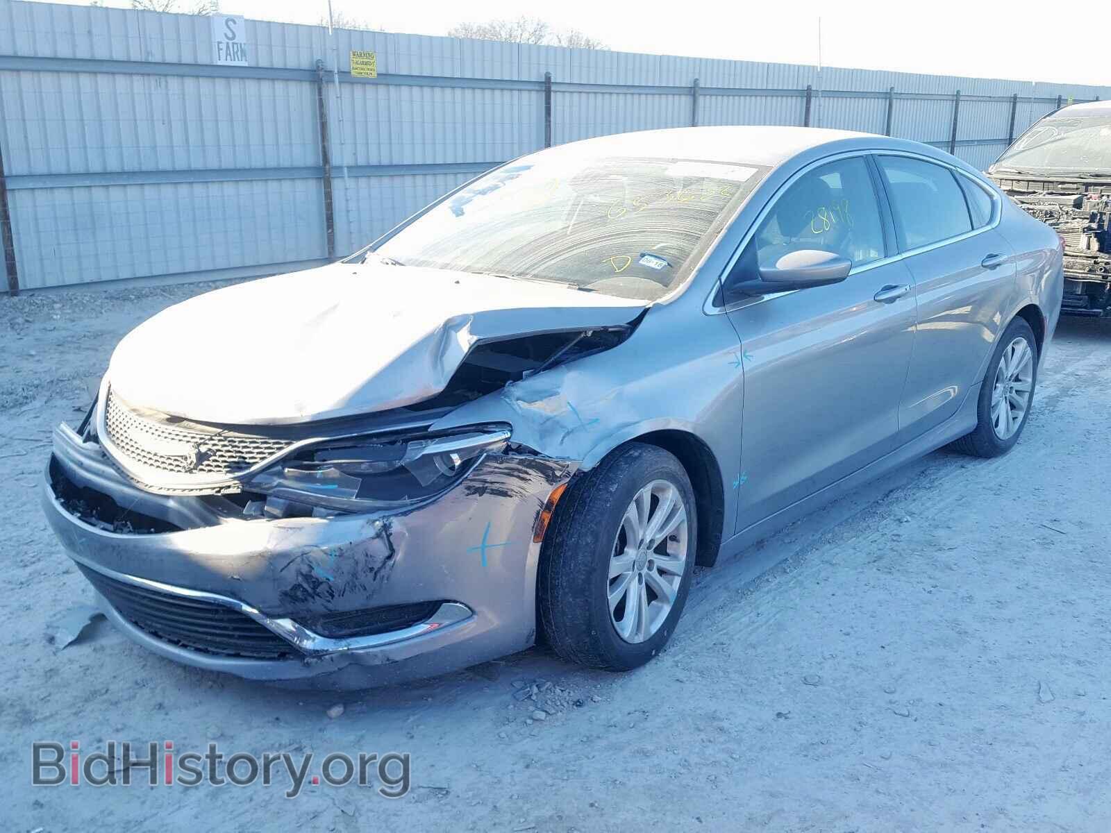 2015 CHRYSLER 200 - VIN: 1C3CCCAB4FN653632 - Фото 2