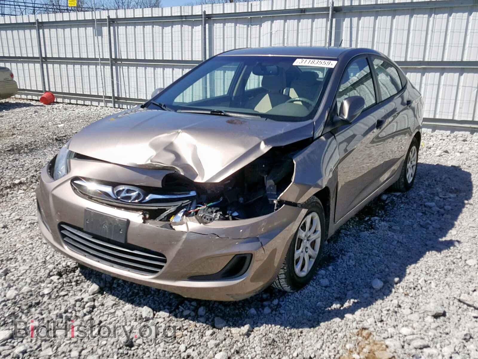 2012 HYUNDAI ACCENT - VIN: KMHCT4AE3CU075323 - Фото 2