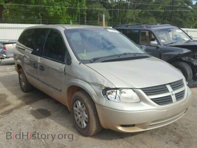 2007 Dodge CARAVAN Grand Cara, золотистый — VIN 1D4GP24R47B131707, Copart