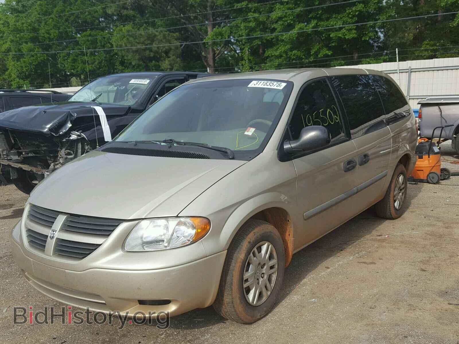 2007 DODGE CARAVAN - VIN: 1D4GP24R47B131707 - Фото 2