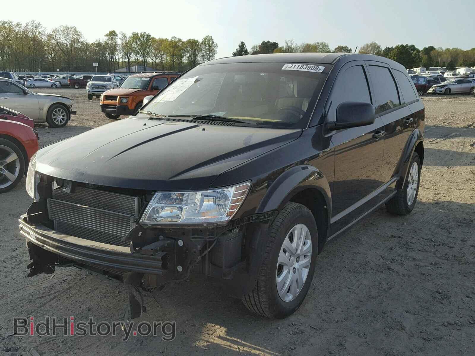 2014 DODGE JOURNEY - VIN: 3C4PDCAB2ET287792 - Фото 2