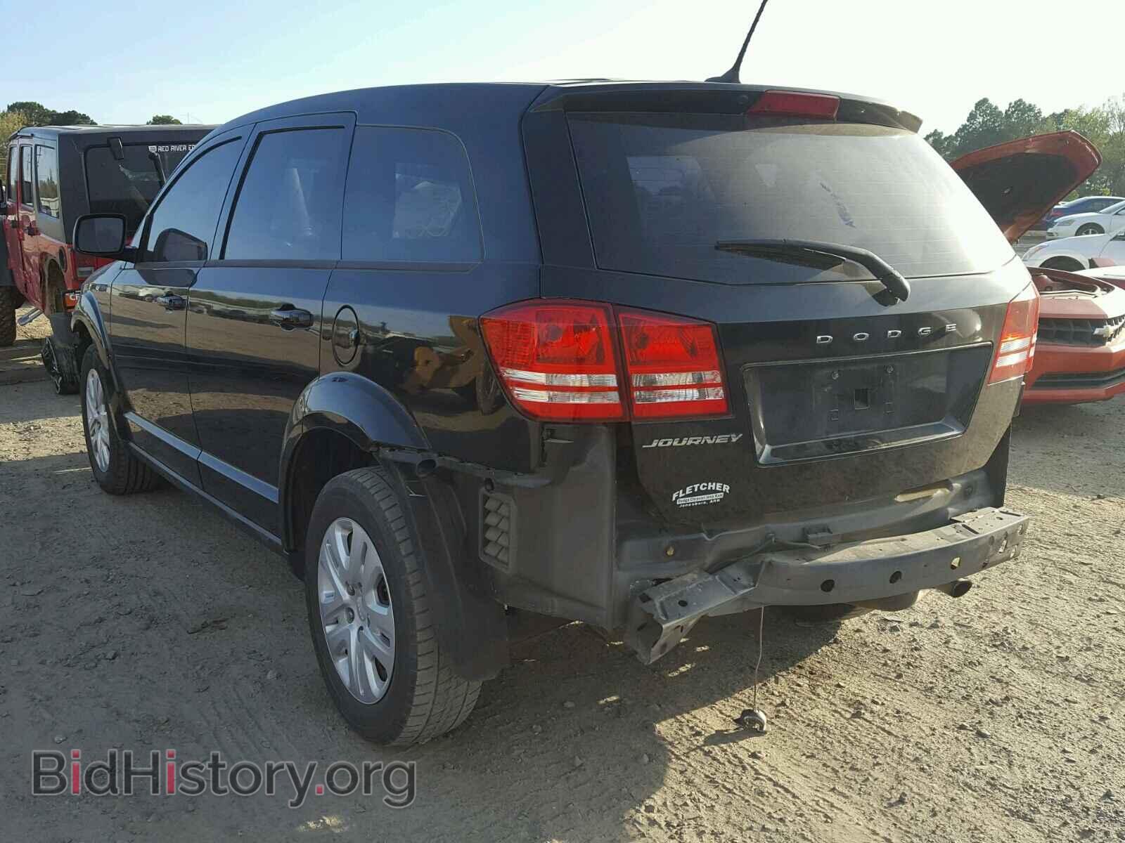 2014 DODGE JOURNEY - VIN: 3C4PDCAB2ET287792 - Фото 3
