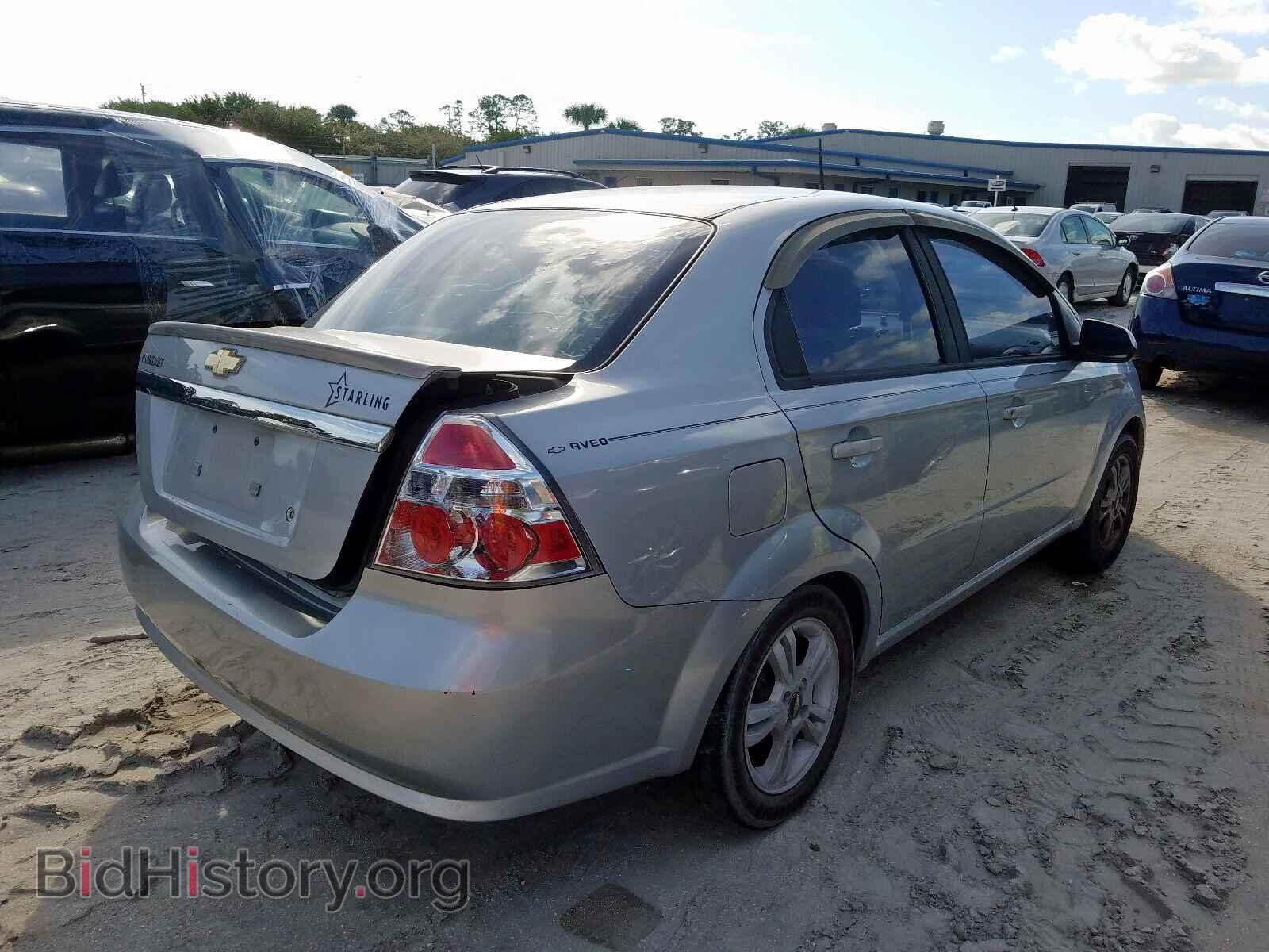 2010 CHEVROLET AVEO - VIN: KL1TD5DE0AB055405 - Фото 4