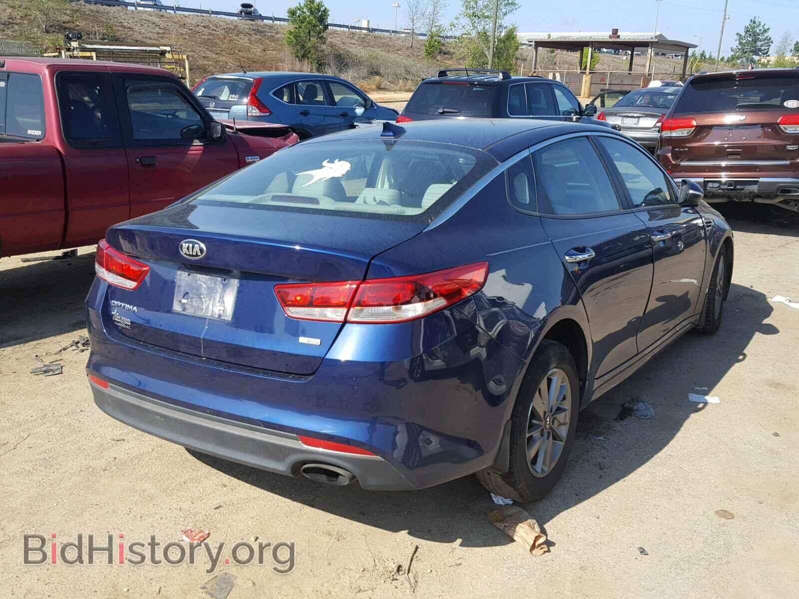 2016 KIA OPTIMA - VIN: 5XXGT4L15GG003003 - Photo 4